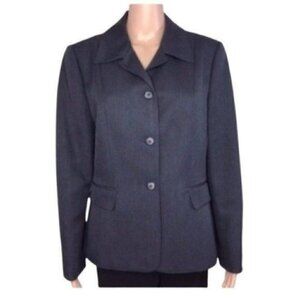 EVAN-PICONE  Women’s blazer jacket charcoal size 14